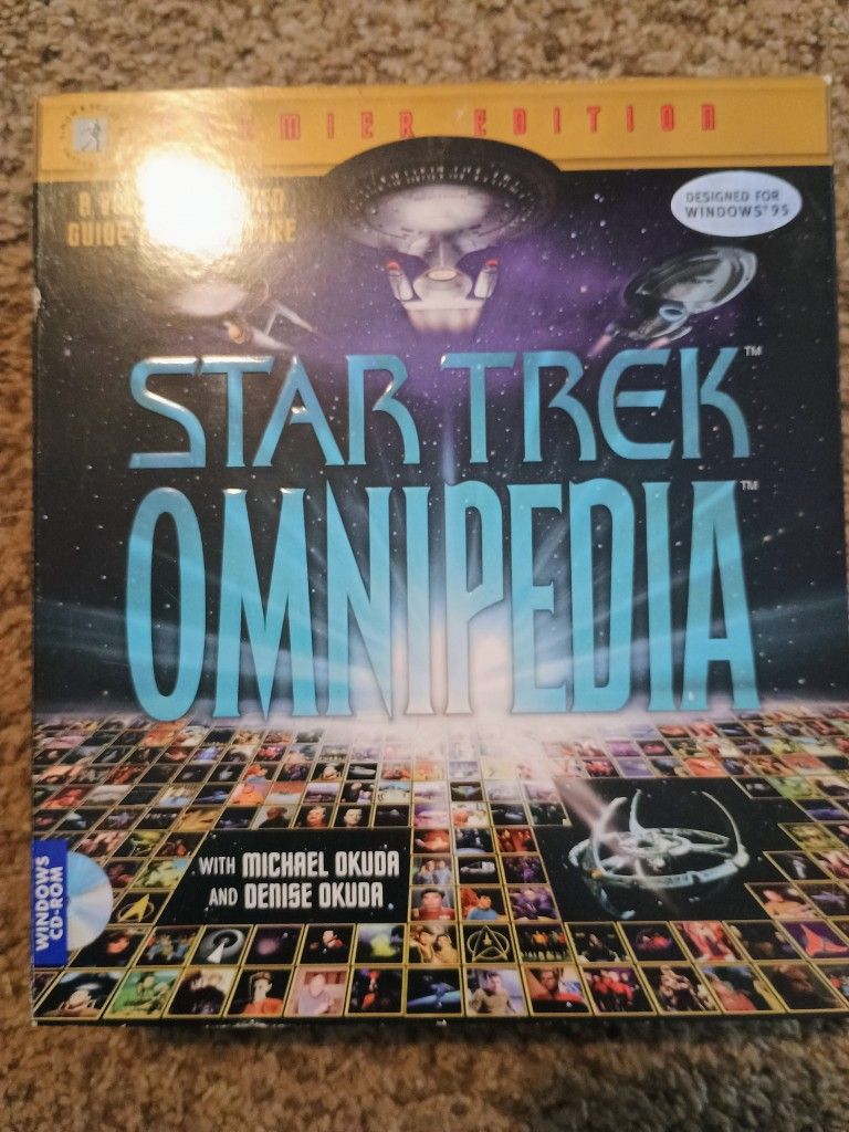 Star Trek OmniPedia Premiere Edition CD-ROM