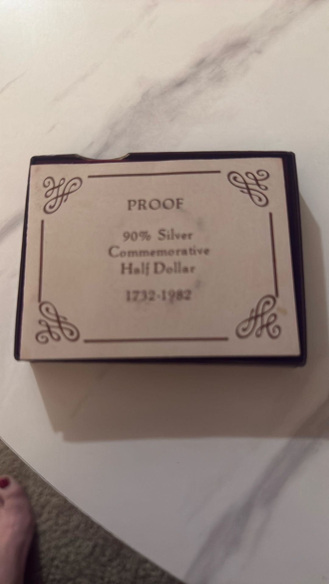 US mint 90% Silver Proof Commemorative Half Dollar 1(contact info removed)