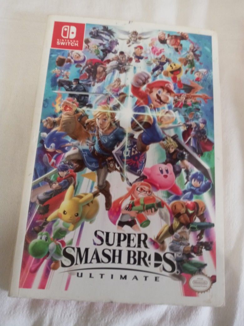 Strategy Guide BOOK super Smash Bros
