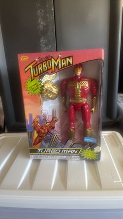 Talking turbo man by funko