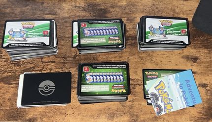 Pokemon Code Cards