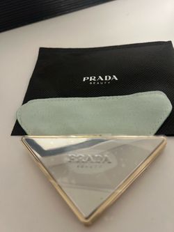 Prada compact mirror