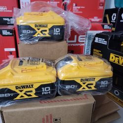 DEWALT BATTERY 20V 10AH NEW 