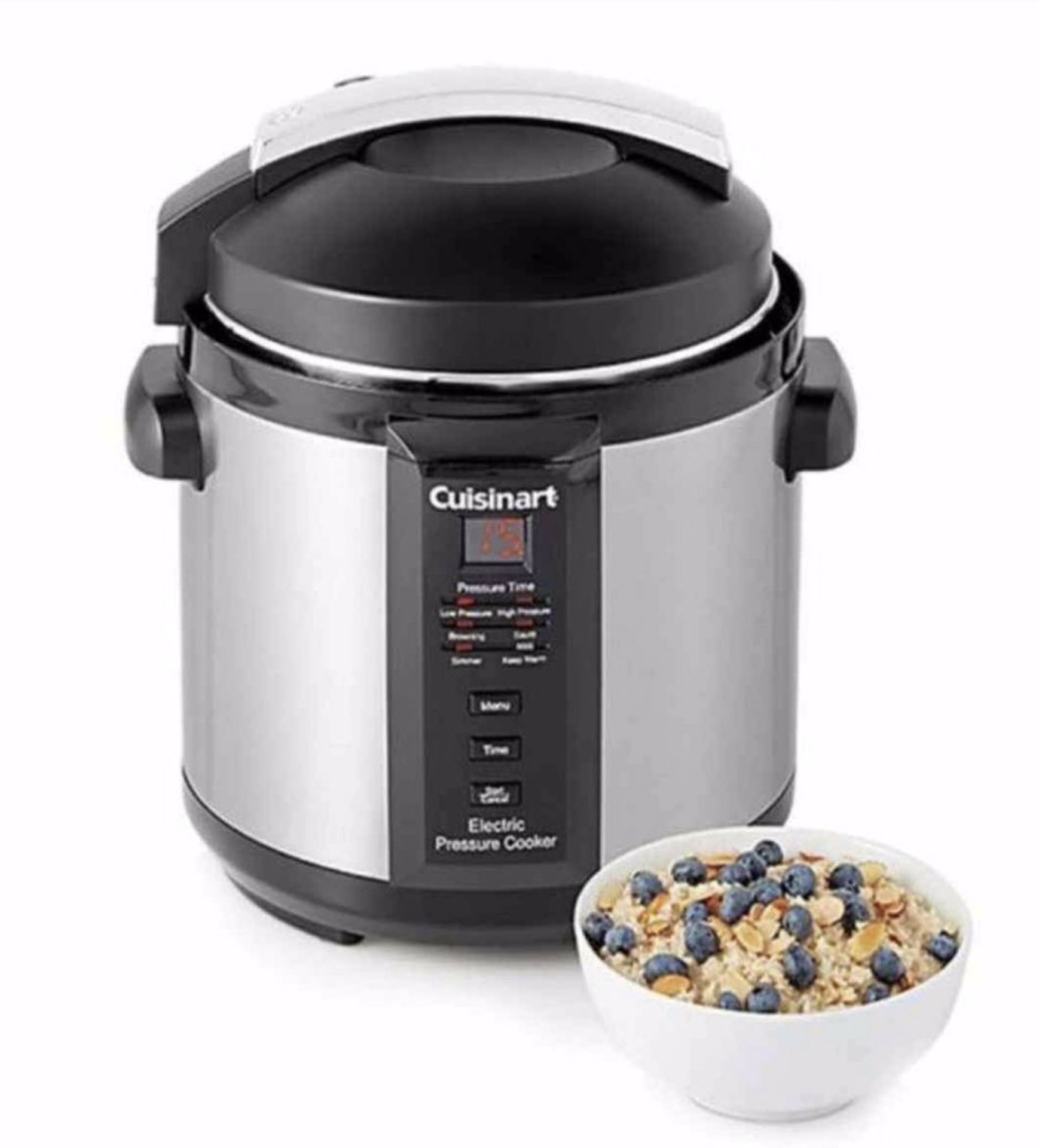 Cuisinart CPC600 6 qt 1000W Electric Pressure Cooker Black