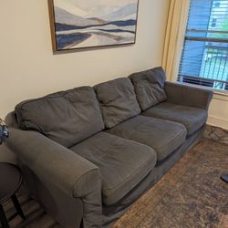 Gray 3 Seater Couch 