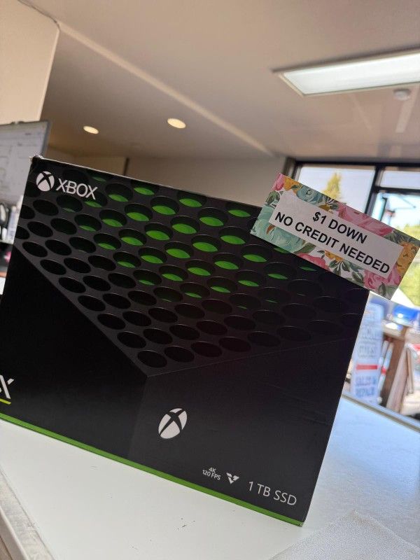 Xbox Series X Gaming Console New - Only $1 Today Pay The Rest Later! 