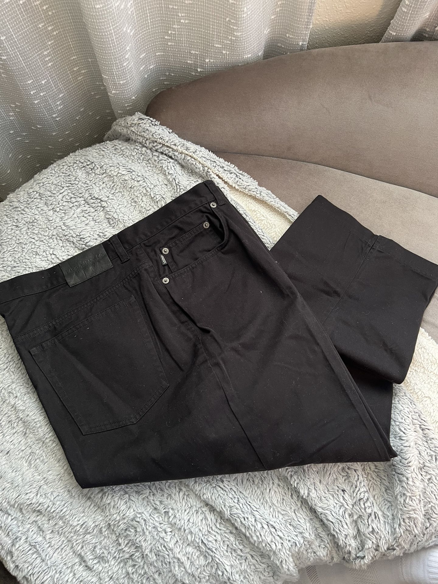 Women’s size 18w Lauren Jeans Co Ralph Lauren black capri pants