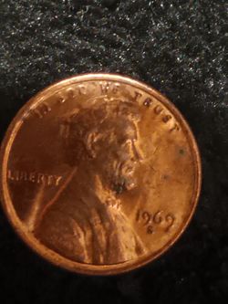 1969 (RD) Lincoln Penny Mint Mark S