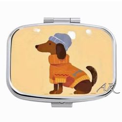 Dachshund Pill Box 🐾 Doxie Wiener