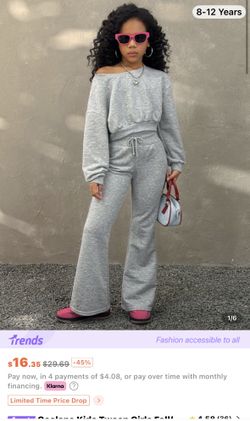 Girls Sweat Outfit