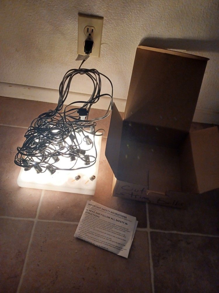 Vintage Dimmable Indoor/Outdoor LED String Lights