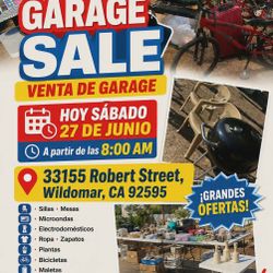 GARAGE SALE 