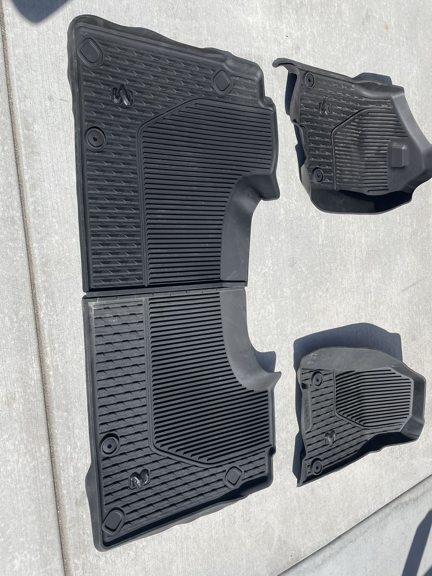 Rubber Floor Mats For Ram 1(contact info removed)-2024