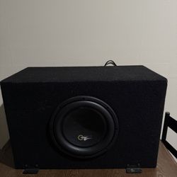 10” Oz Audio Subwoofer & Amp 