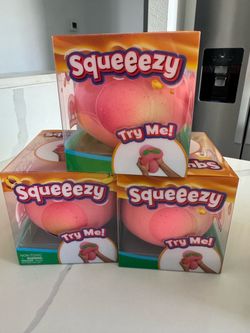 Squishy squeezy peach