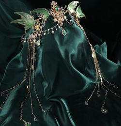 Green Fairy Elf Crown