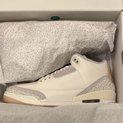 Air Jordan 3 Retro Craft "Ivory" [FJ9479-100] • size Men’s 10 | New, Unworn