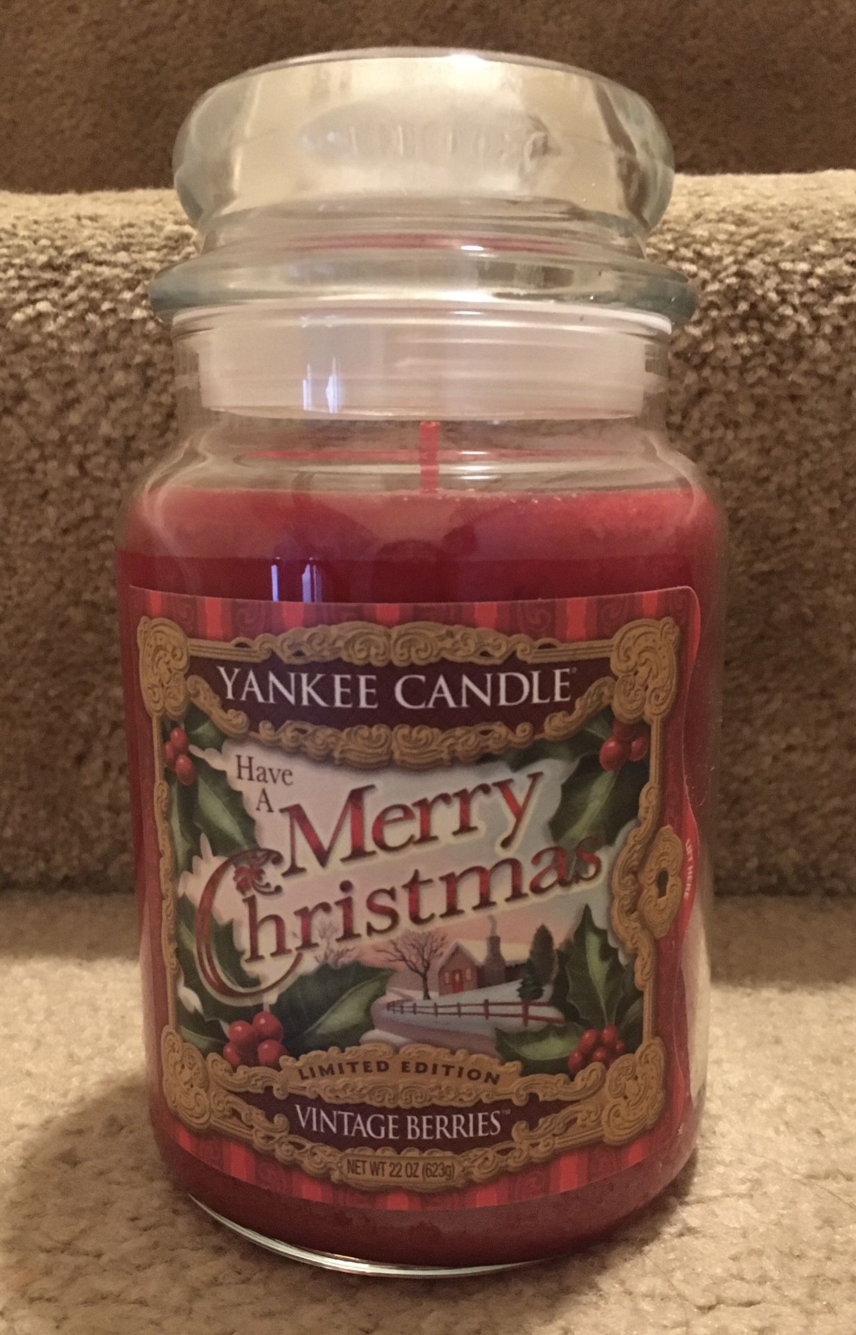 Yankee Candle Large Jar-Merry Christmas