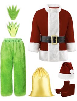 Grinch Outfit NEW NOT OPENED 