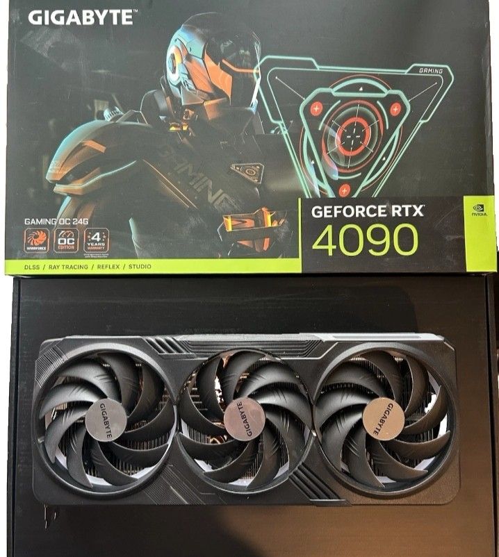 GIGABYTE NVIDIA GeForce RTX 4090 GAMING OC 24G 24GB GDDR6X Graphics Card -...