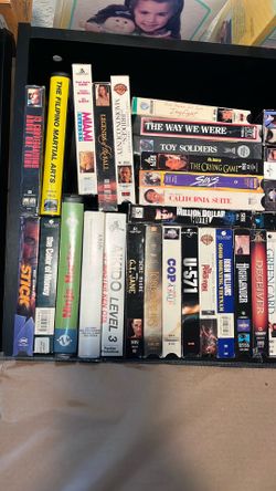 VHS bundle lot all for$30