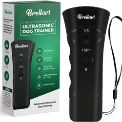 Ultrasonic Anti-Bark Dog Training Equipment and Barking Control Device, Electronic Clicker Trainer for Walking, Jogging, and Aggressive Behavior, Hand