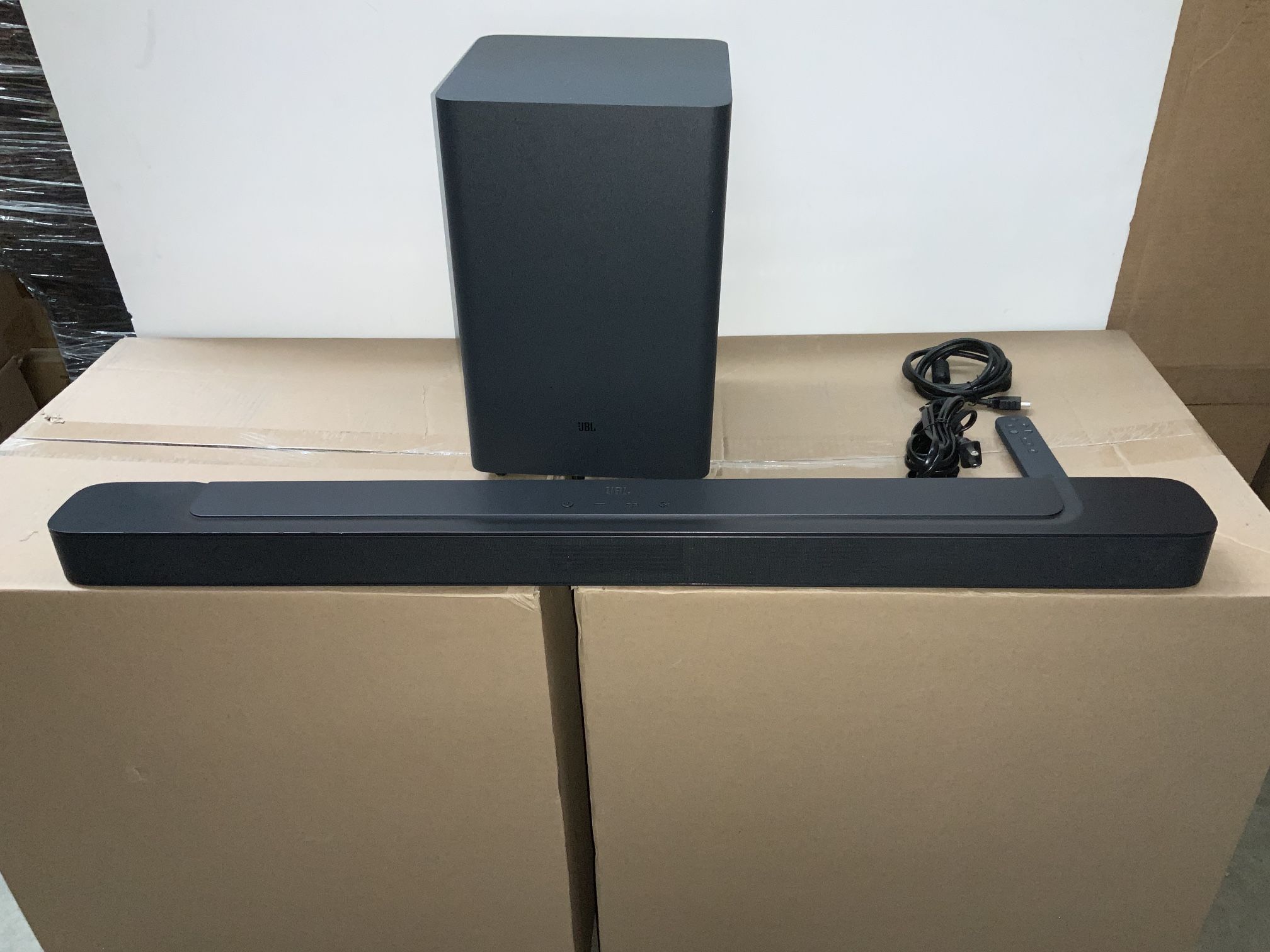 JBL - 2.1 Channel Soundbar with Wireless Subwoofer - Black #873