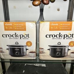 NEW Crock‐Pot 4‐Quart Slow Cooker