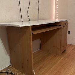White Computer/Office desk 58”