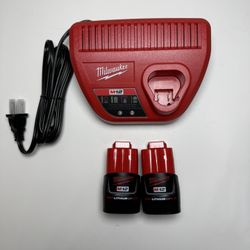 Milwaukee M12 2.0 Batteries & Charger