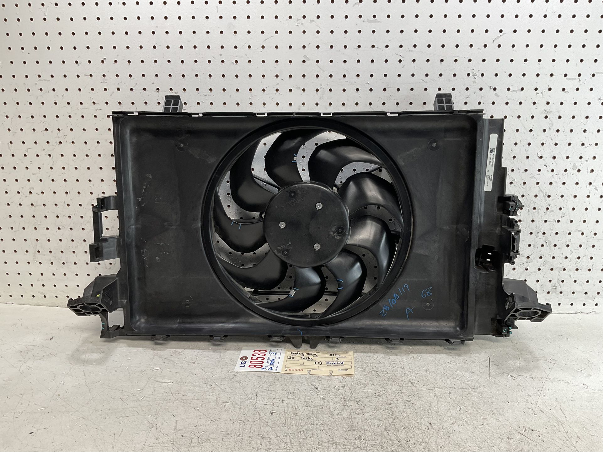 2020 2024 TESLA MODEL 3 COOLING FAN OEM