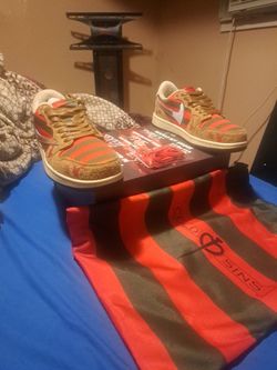 Travis Scott custom made Freddy vs Jason
