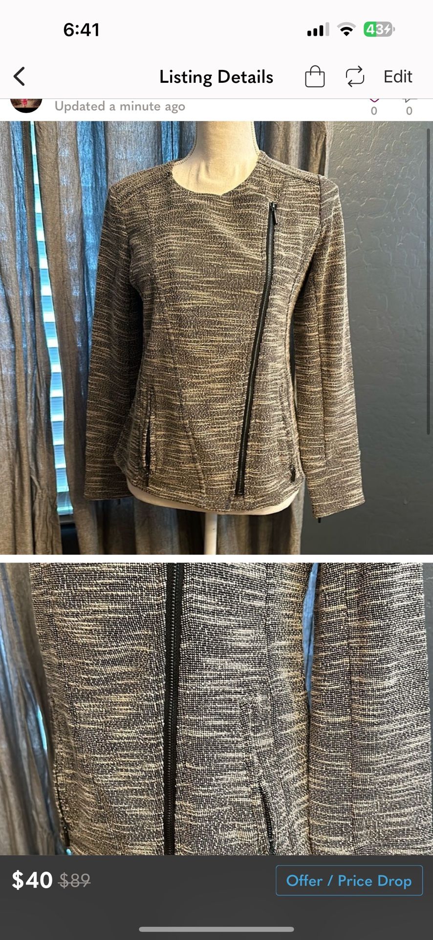 New H By Halston | Size 4