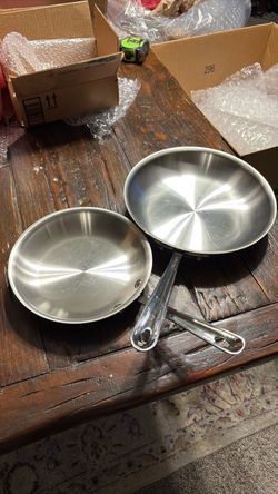 All Clad 8” and 10” Frying Pan Skillets - Excellent!