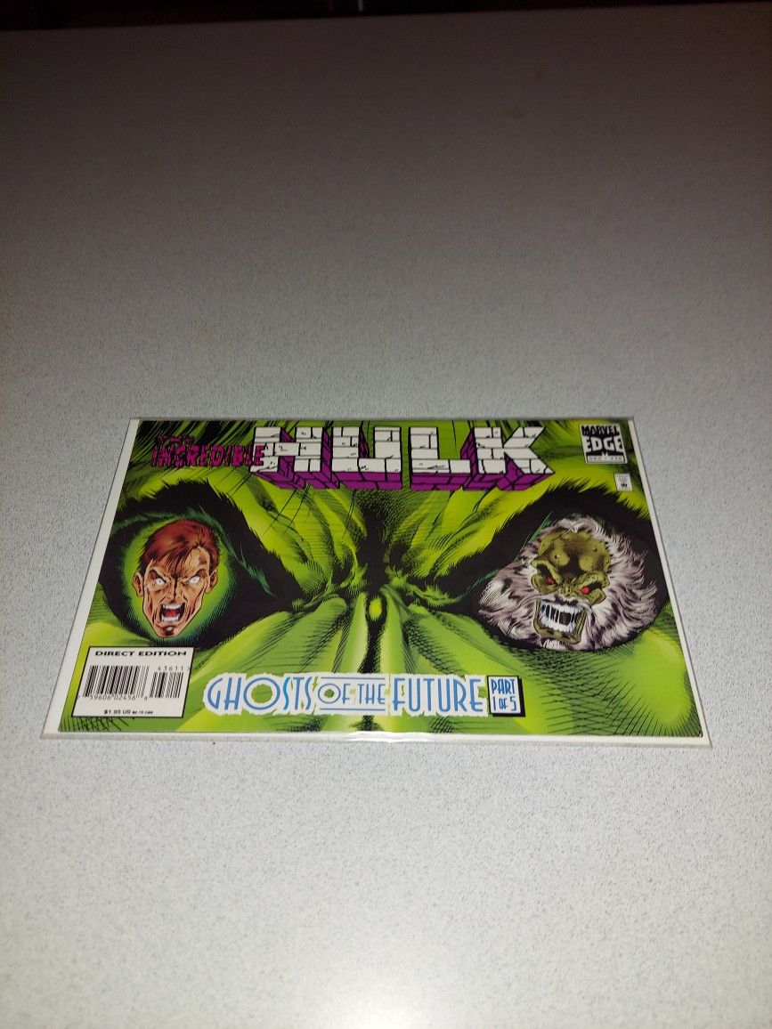 1995 THE INCREDIBLE HULK #436 COMIC BAGGED AND BOARDED