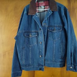 Marlboro Jean and Leather Jacket