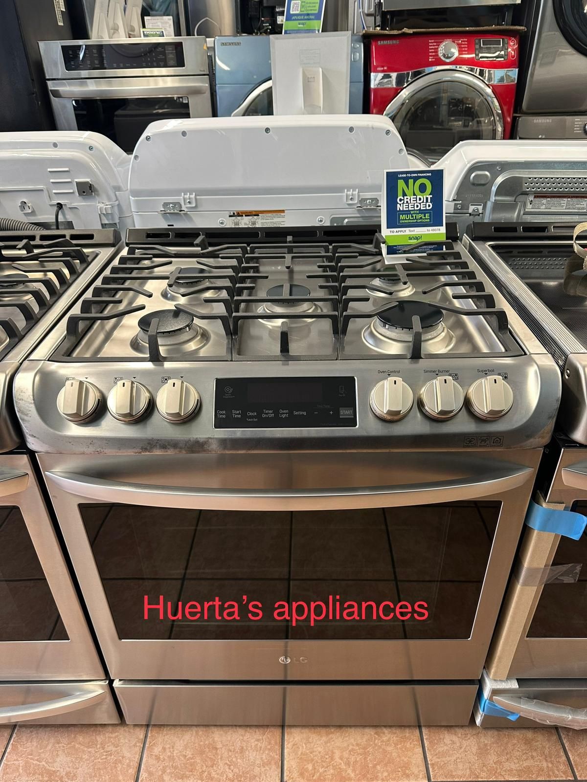 LG Gas Stove