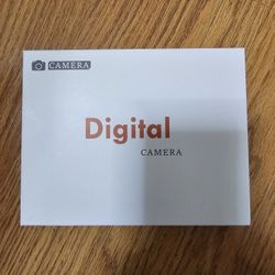 4K Digital Camera, 64MP Point and Shoot Digital Camera with Autofocus