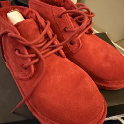 Samba Red Uggs Size 9