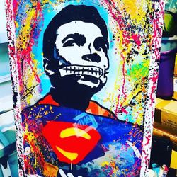 “Superman Ali “ 24x36 Inches Remix 