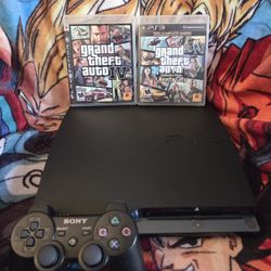 Sony Playstation 3 Slim 150GB with 2 Games
