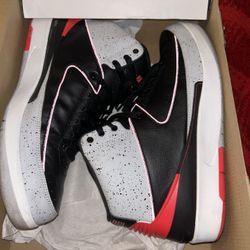 Jordan 2 ‘infrared Cement Size 11’5