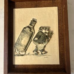 Beef Eater Gin Picture Wall Art