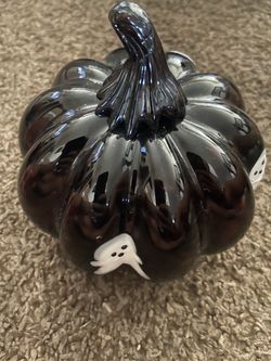 Glass pumpkin