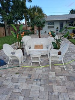 Patio and garden