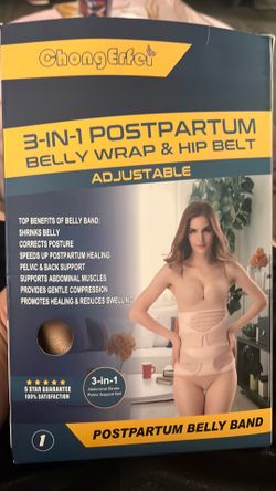 3 in 1 postpartum belly wrap