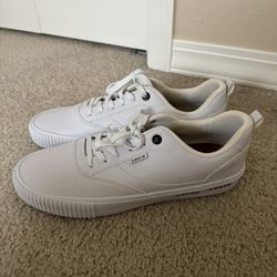 Levi White Low Top Sneakers 