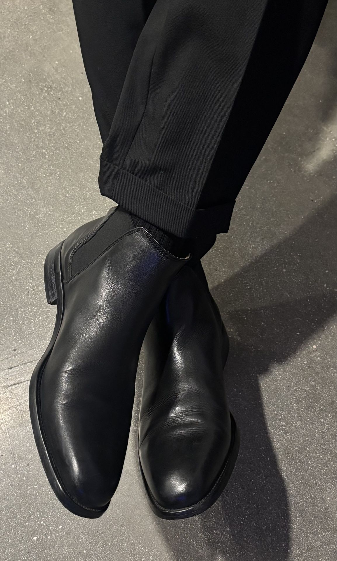 Aldo Leather Chelsea boots Size 12 Men’s