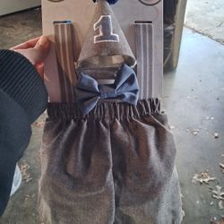 Boy 1st Birthday Outfit 