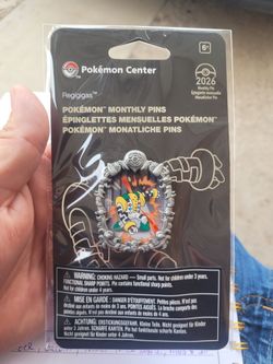 Pokémon Center Regigigas Monthly Pin